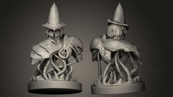 Figurines heroes, monsters and demons (ABYSS WATCHER, STKM_0095) 3D models for cnc